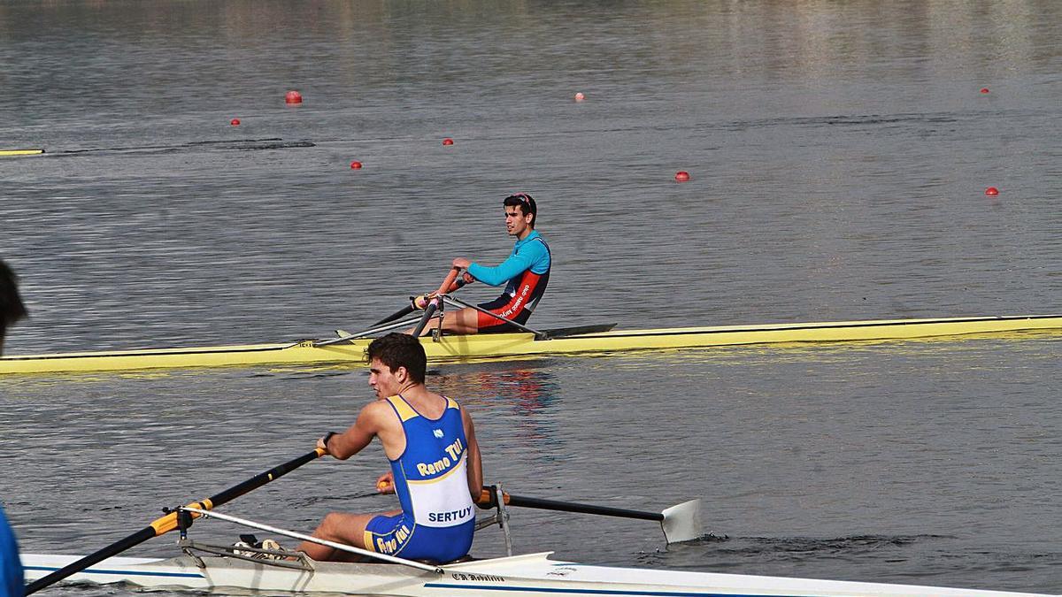 El Campeonato de España de remo en Castrelo de Miño, este pasado 2020 |  // IÑAKI OSORIO