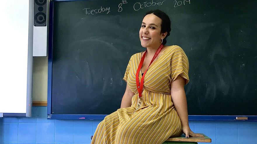 Cristina Flores imparte clases de Biología, Geología y Anatomía Aplicada en un instituto gaditano.