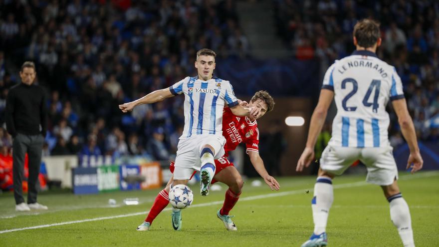 Champions | Real Sociedad - Benfica, en imágenes