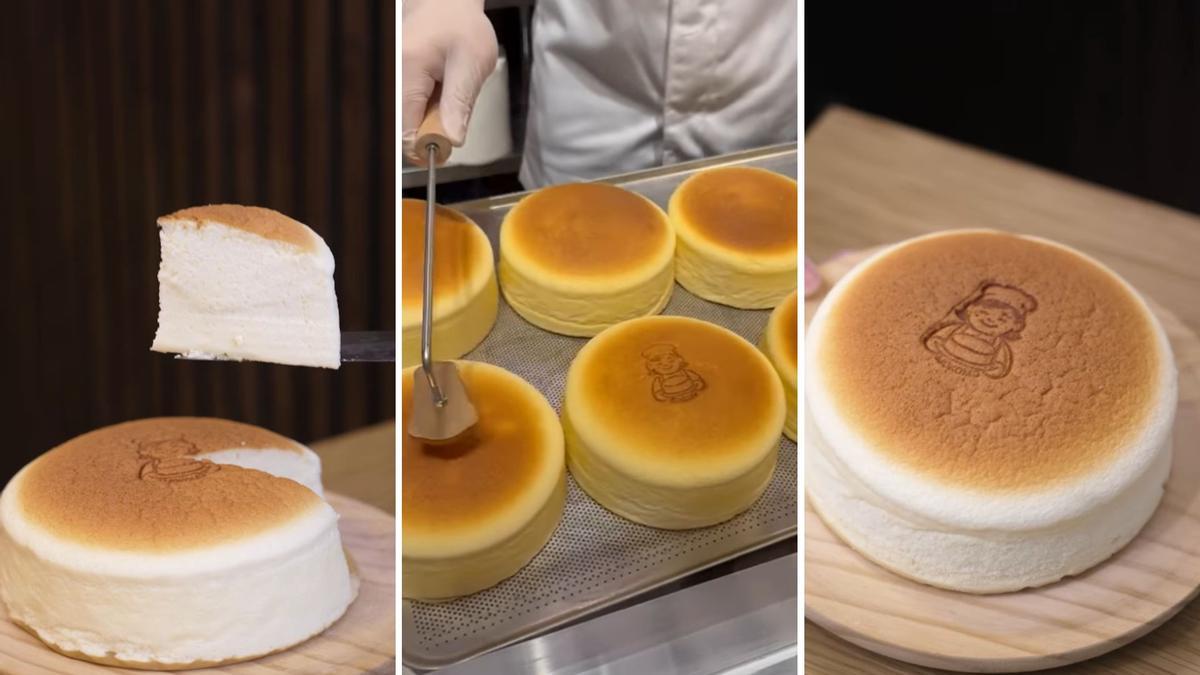 Las tartas de queso de Momoko son esponjosas y sedosas.