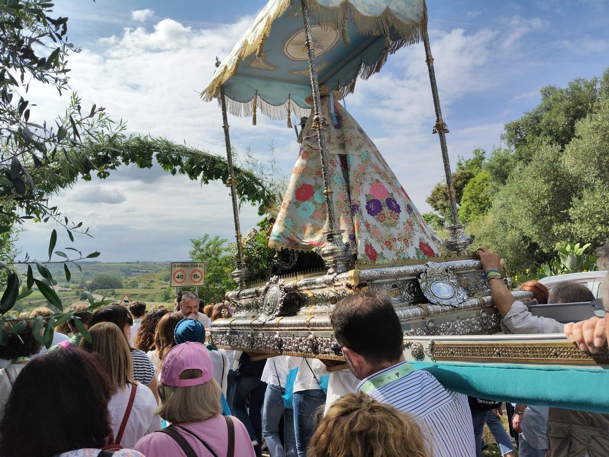 Galería | Coria recibe a su patrona, la Virgen de Argeme