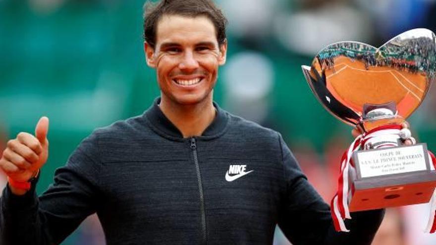 Nadal supera Albert Ramos en la final de Montecarlo