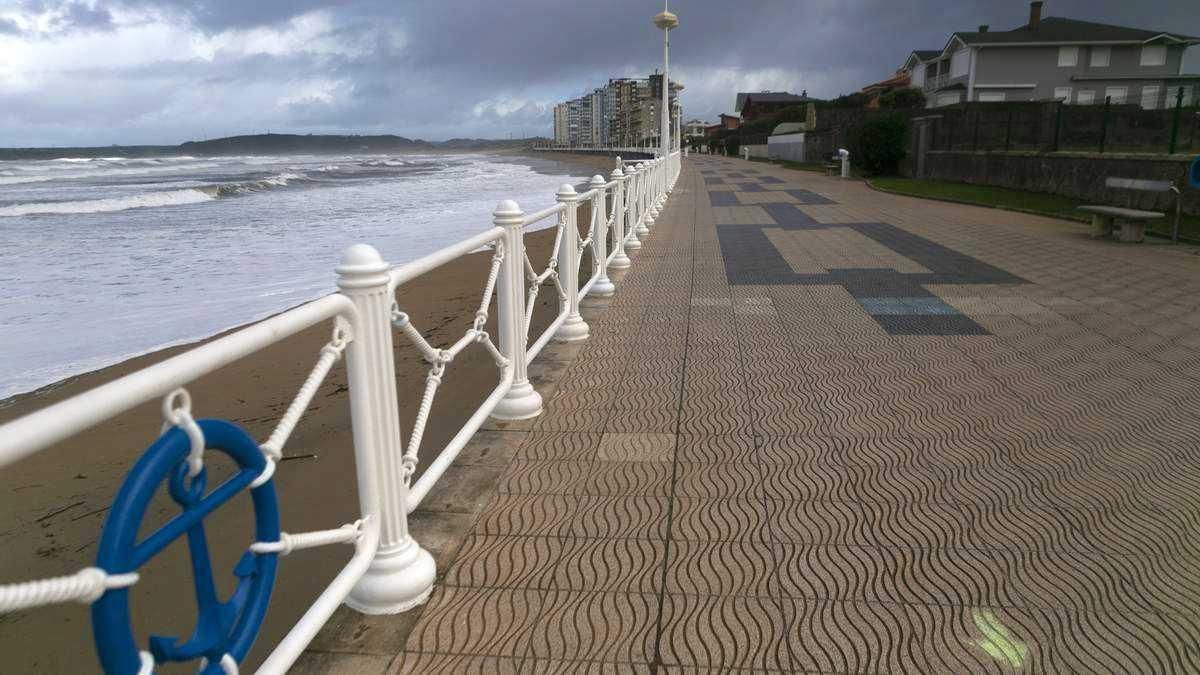 La platja de Salina, a Astúries