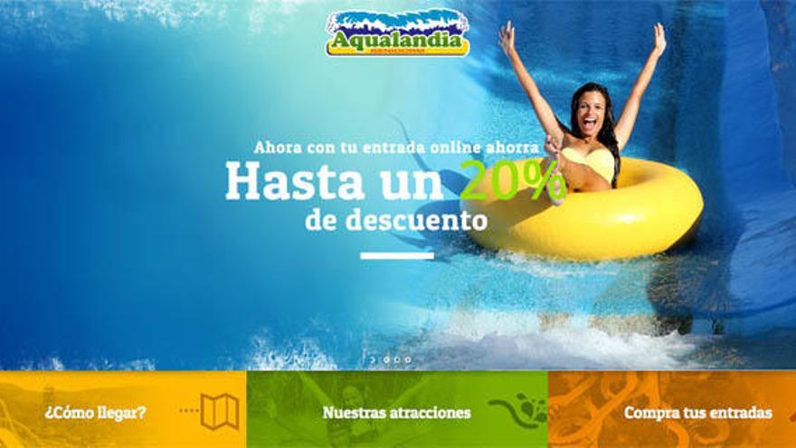 Aqualandia estrena nueva imagen on-line