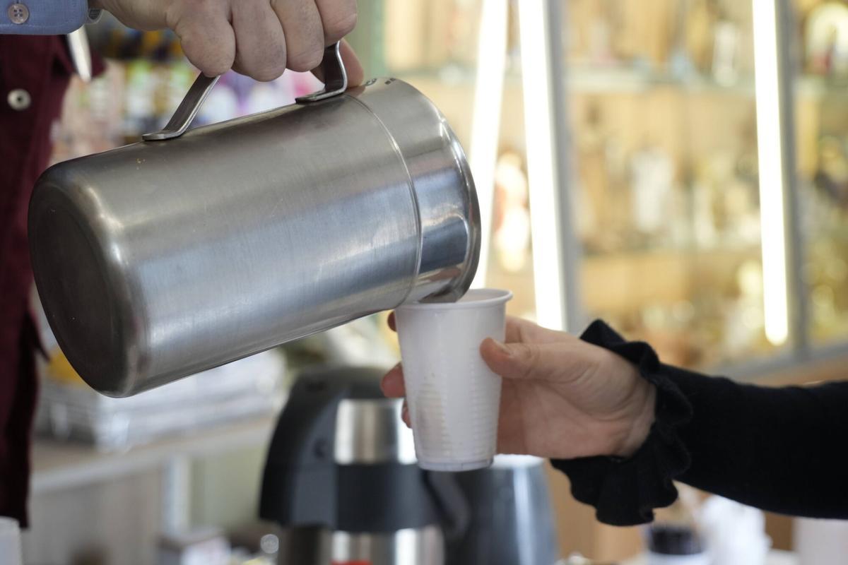 Café solidario Cáritas