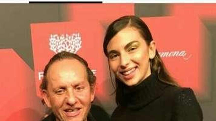 Custo y Jimena Zulueta.