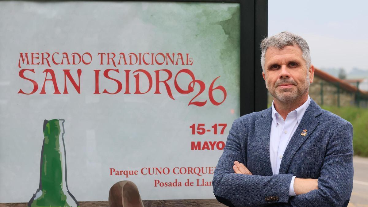 José Antonio González, concejal de Festejos.
