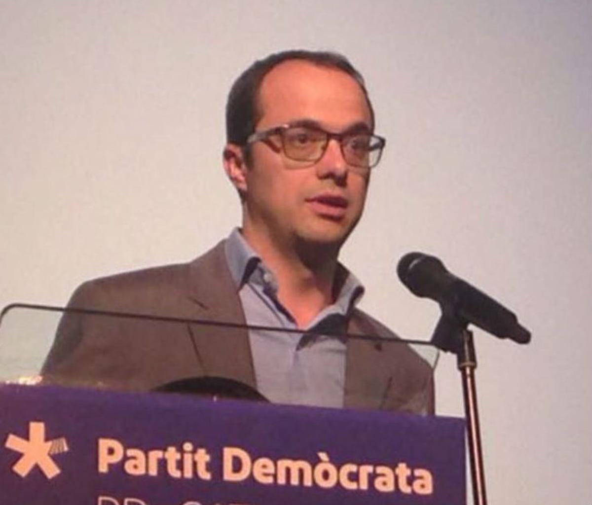 Alfons Canela, president del PDEcat a Mataró. Alfons Canela, president del PDEcat a Mataró.