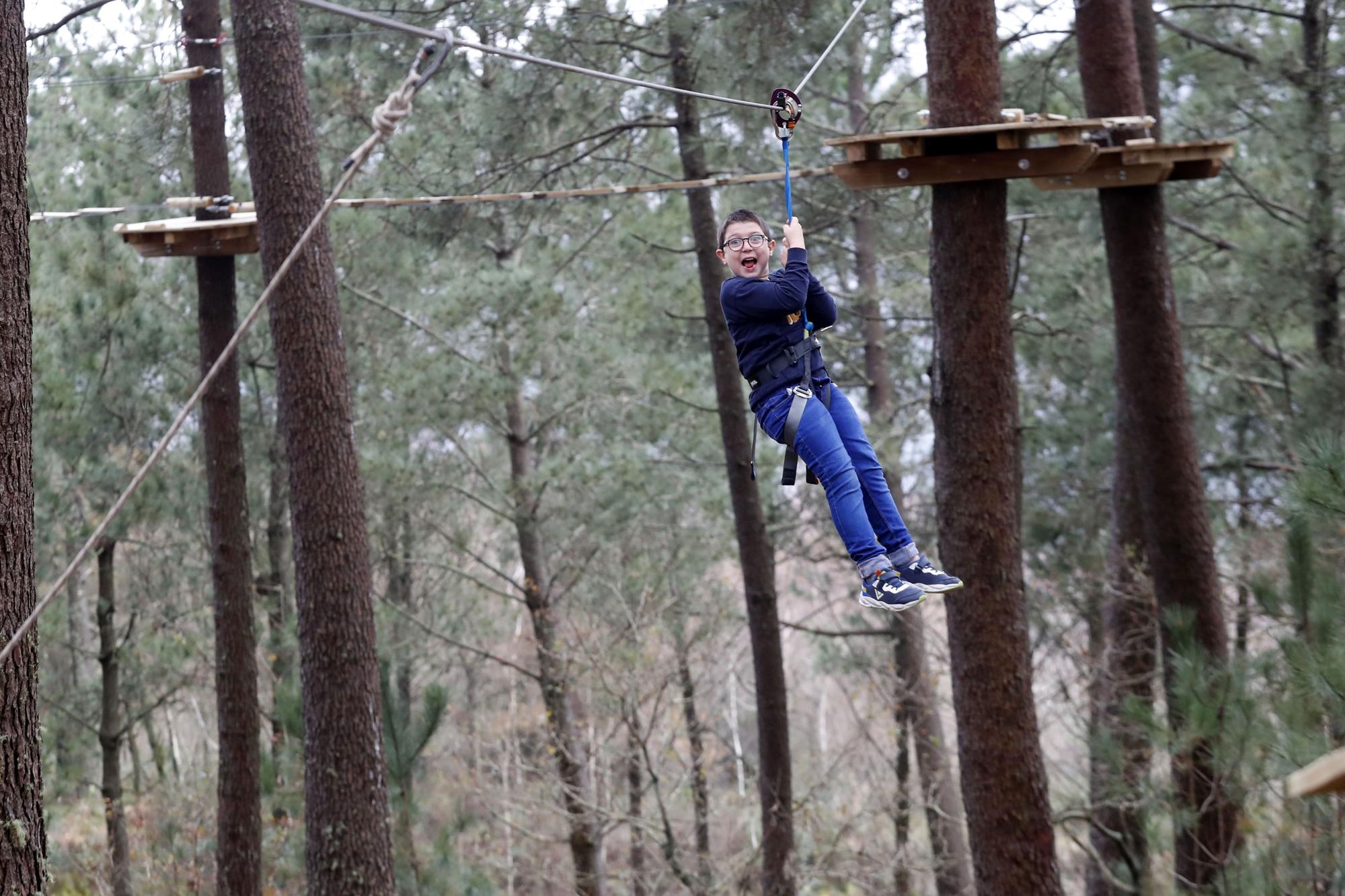 Así es el mayor ecoparque de aventuras de Galicia