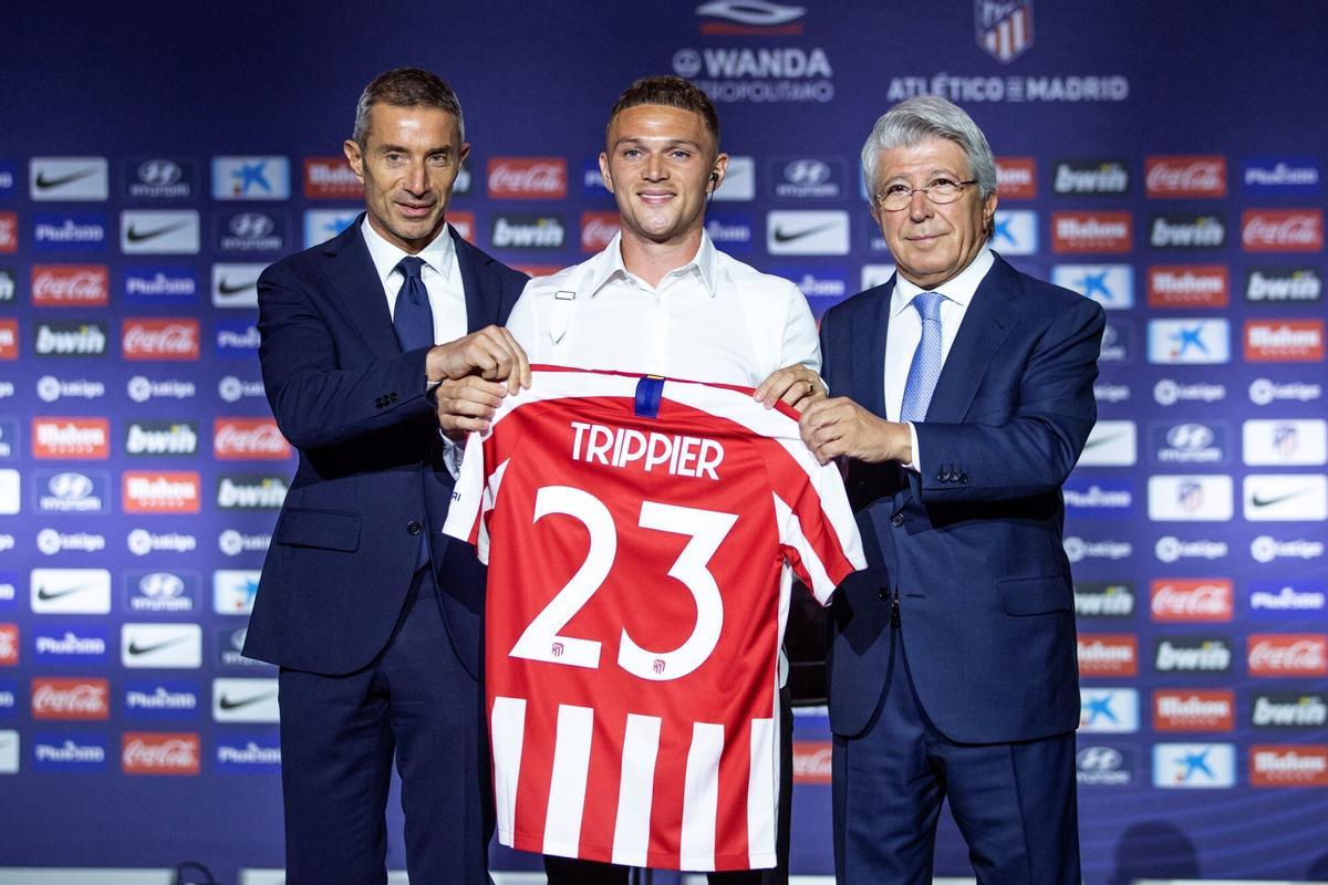 Trippier fue sancionado por promover apuestas sobre su fichaje por el Atlético.