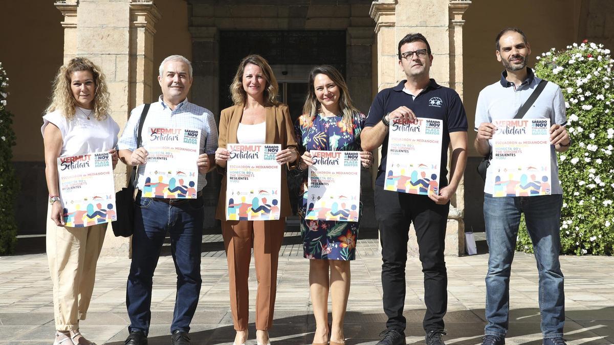 Presentación del 'Vermut solidario' del 2023, este lunes.