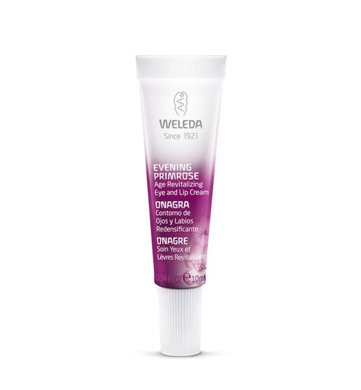 Contorno de ojos y labios redensificante Onagra, de Weleda