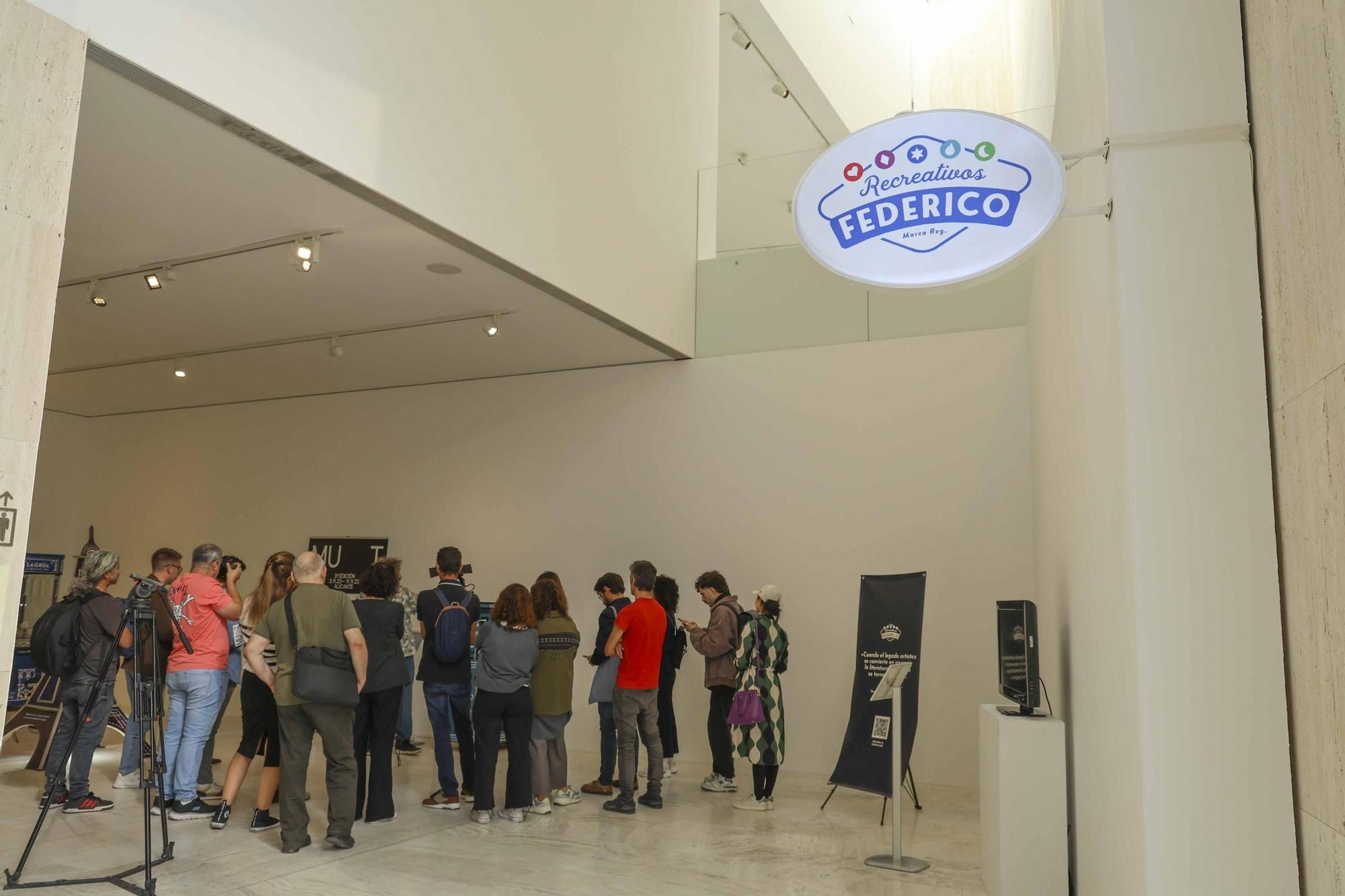 Exposición "Recreativos Federico", una instalación compuesta por siete máquinas recreativas en torno a una obra dramática de Federico García Lorca