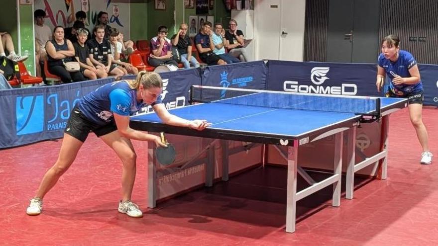 Jana Riera, del Tramuntana, en un partit anterior d'aquesta temporada.