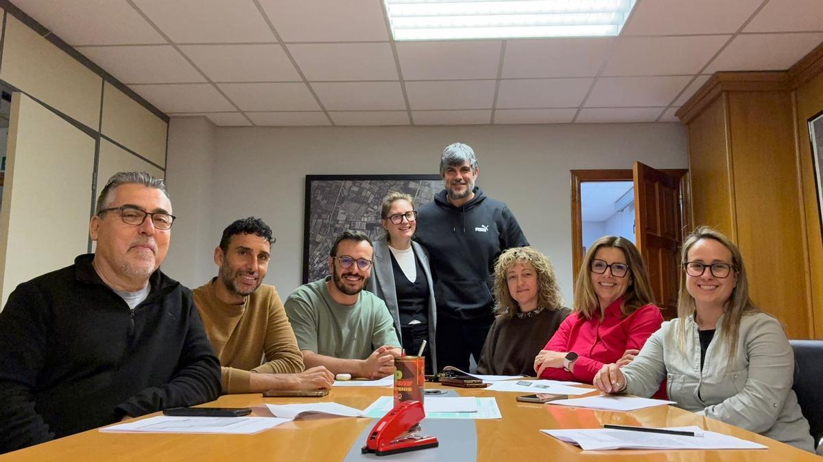 Reunión de los representantes municipales.