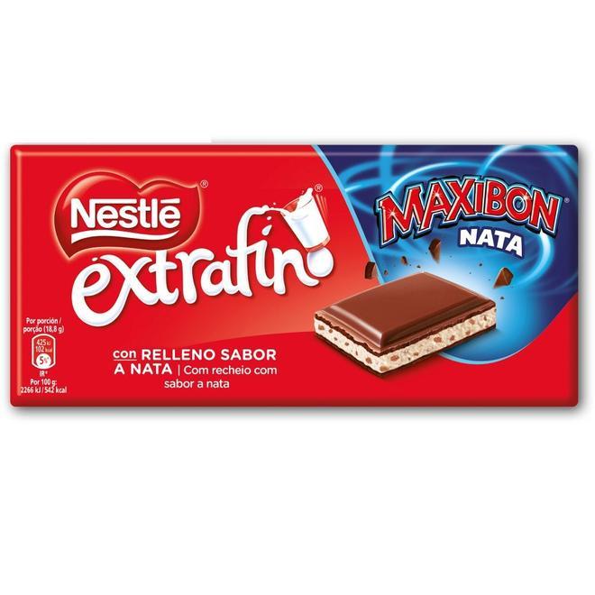 Tableta Nestlé Extrafino de Maxibon Nata