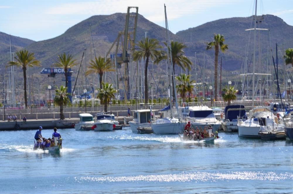 Liga Regional Dragon Boat en Cartagena