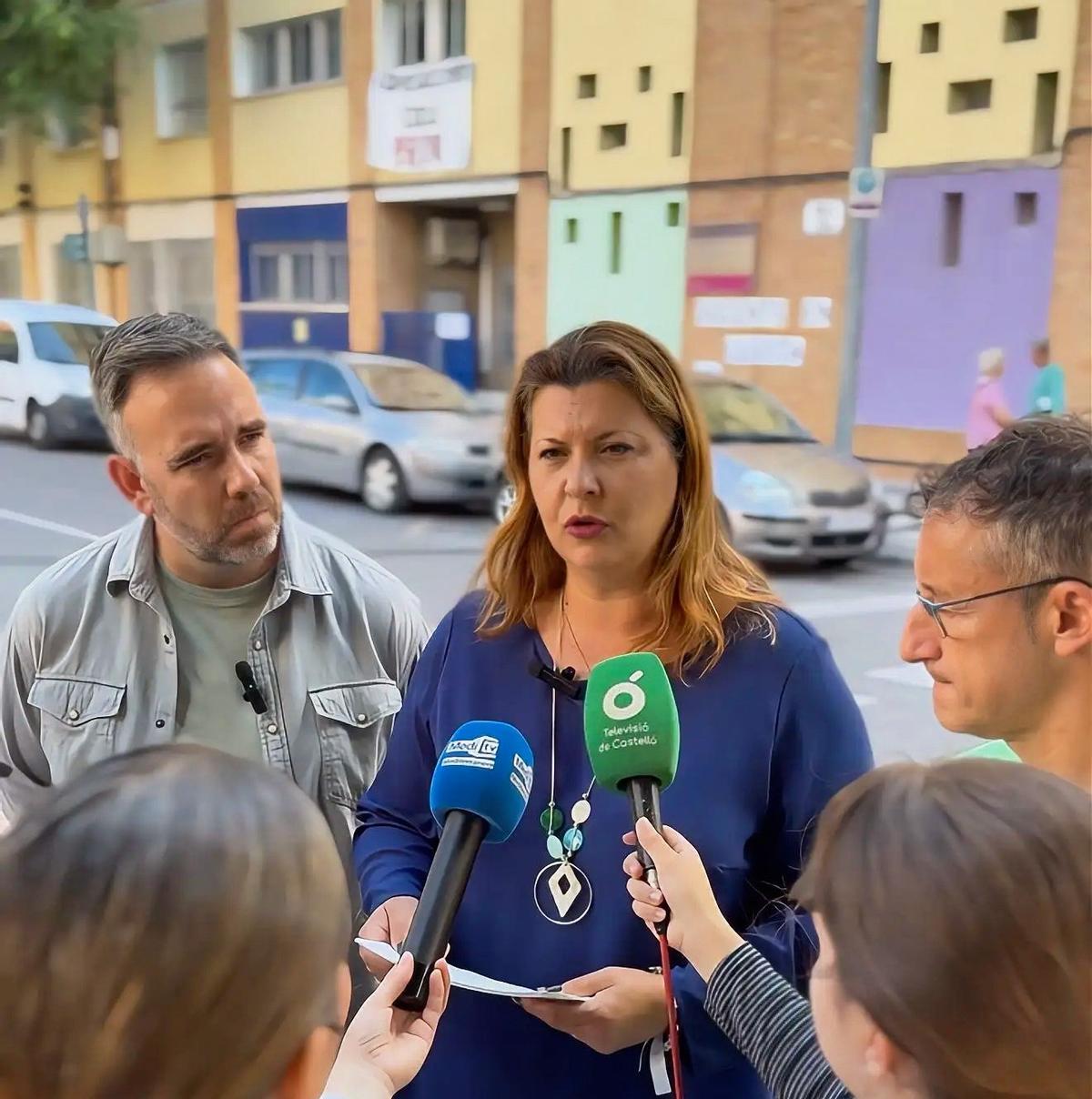 Patricia Puerta es portavoz socialista en Castelló.