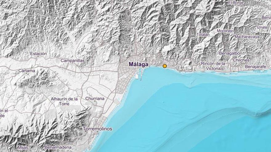 Málaga registra un pequeño terremoto esta madrugada en El Palo