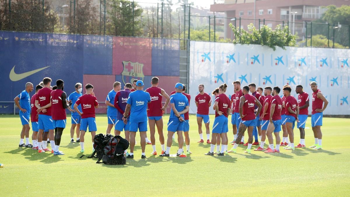 Así ha sido el entrenamiento del FC Barcelona