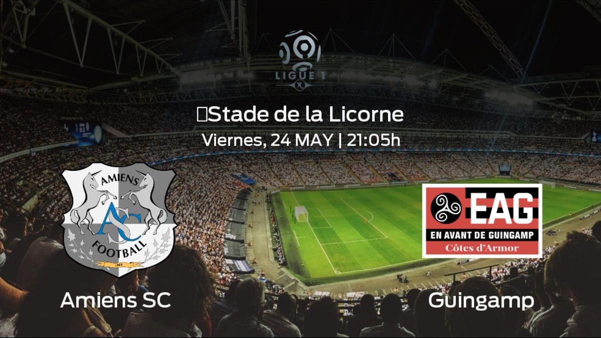 Previa del partido: el Guingamp viaja al estadio del Amiens SC para concluir el campeonato