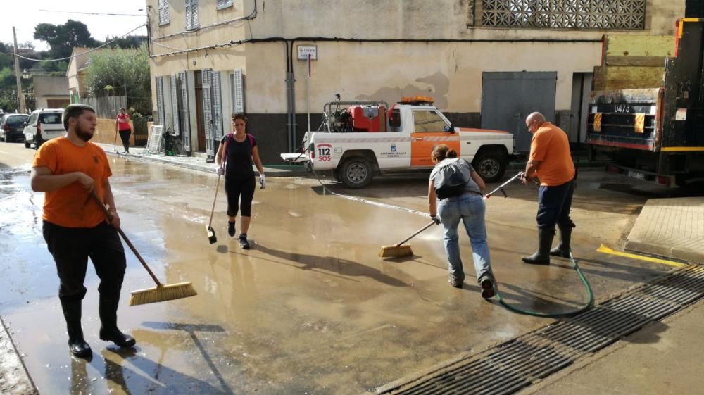 Sant Llorenç beginnt den Wiederaufbau