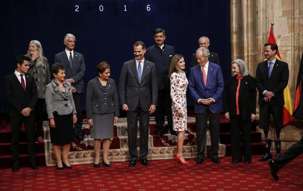 Audiencia de los Reyes con los galardonados con los premios "Princesa de Asturias 2016"