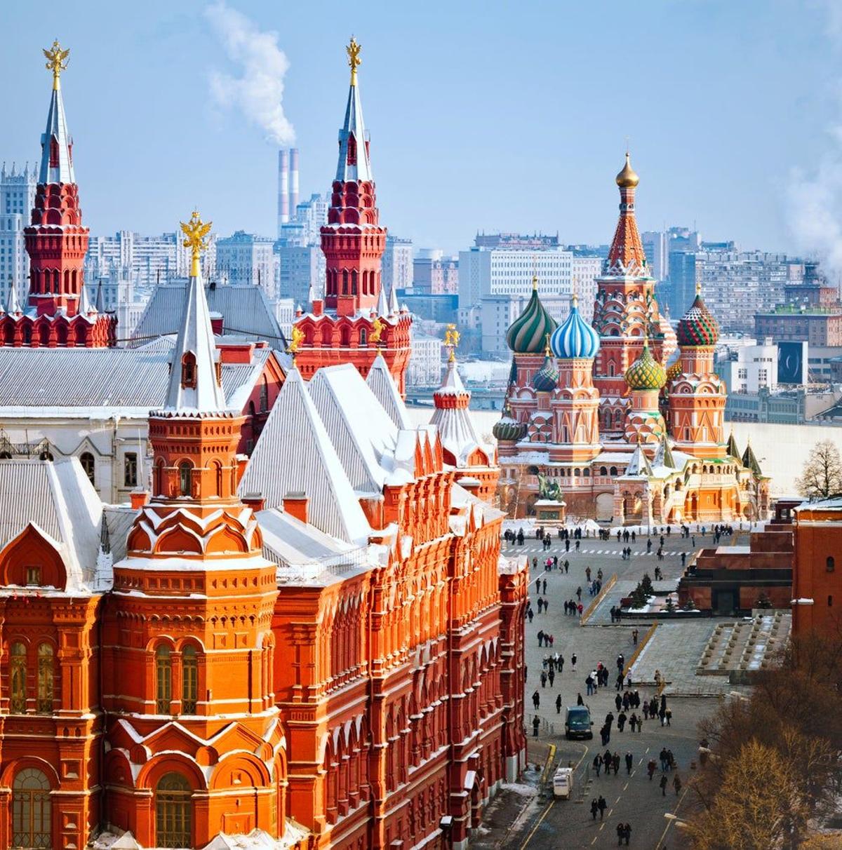 El Kremlin y la Plaza Roja, Moscú, Rusia