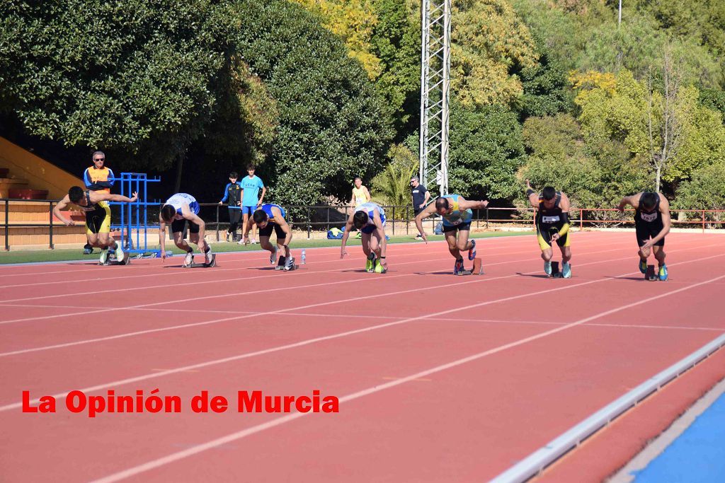 Regional absoluto y sub-23 de atletismo en Lorca (I)