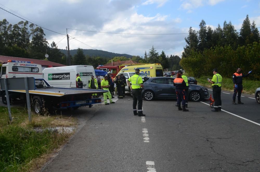 Sucesos en Pontevedra | Grave tras un accidente en Cuntis