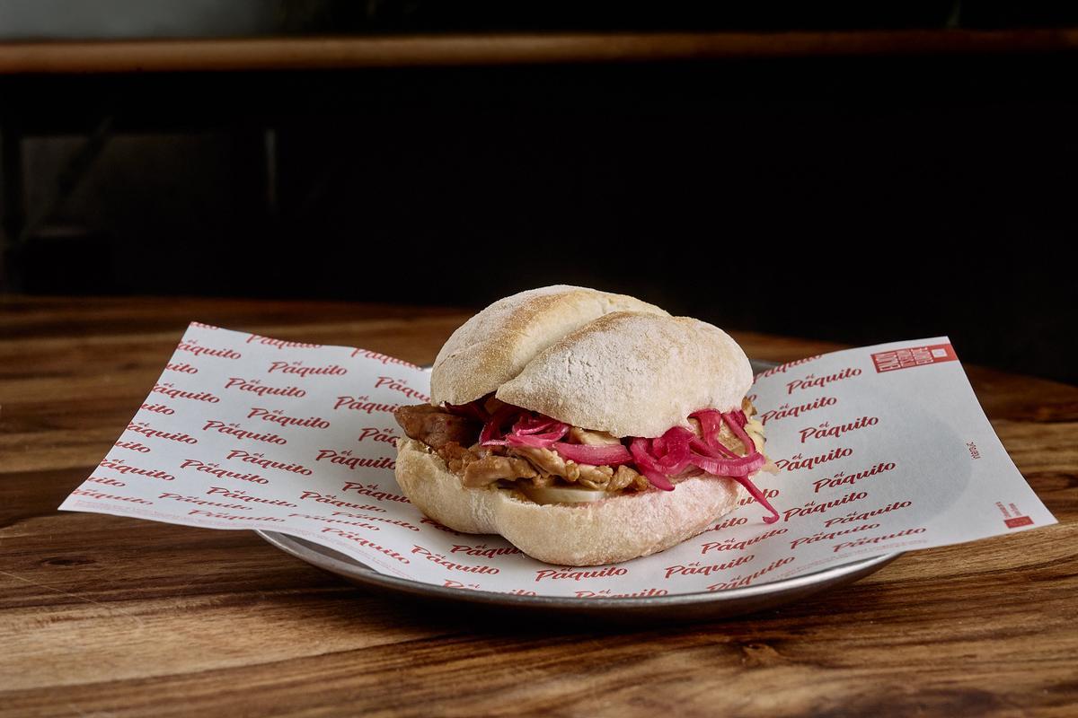 Es Paquito, el mejor bocadillo de cordero de Madrid.