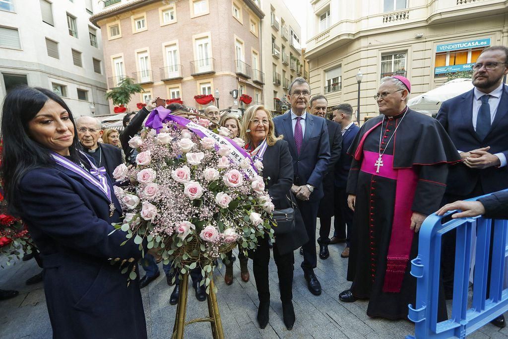 Ofrenda floral y misa por la festividad de la Inmaculada 2023, en imágenes