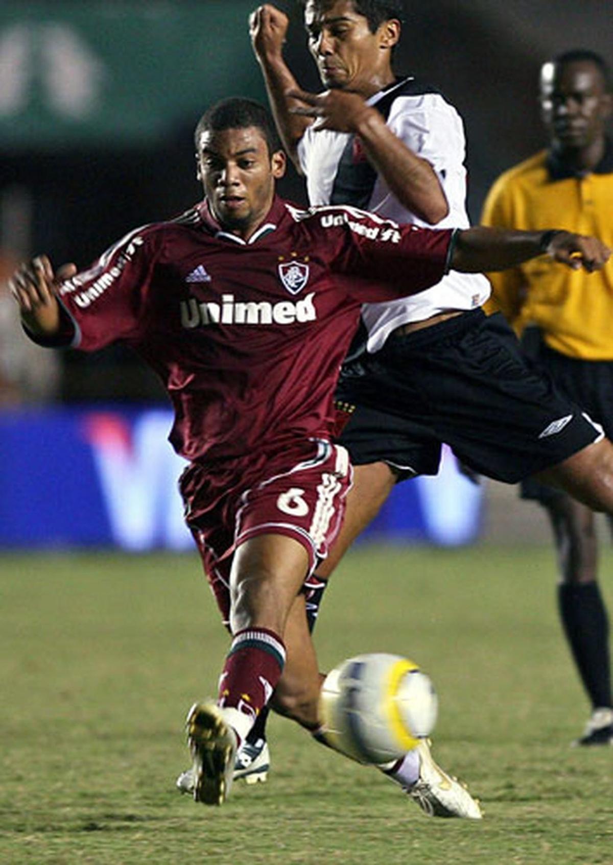 Marcelo, cuando jugaba en el Fluminense