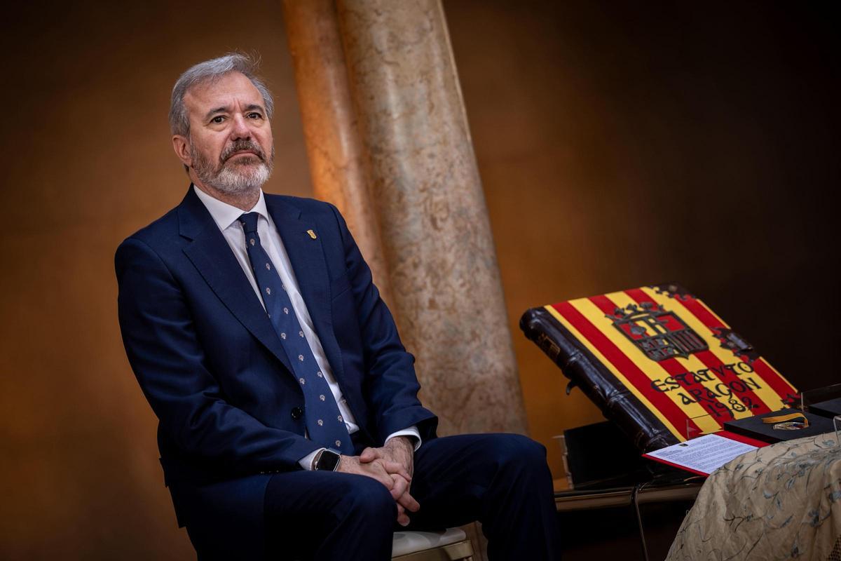 En imágenes | Acto institucional en La Aljafería por el Día de Aragón