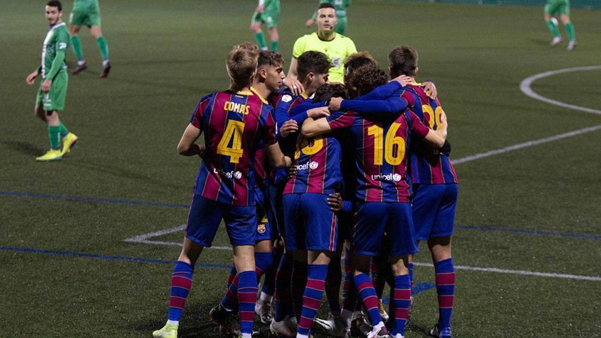 El Barça B terminó el año con triunfo en Cornellà y busca seguir la racha