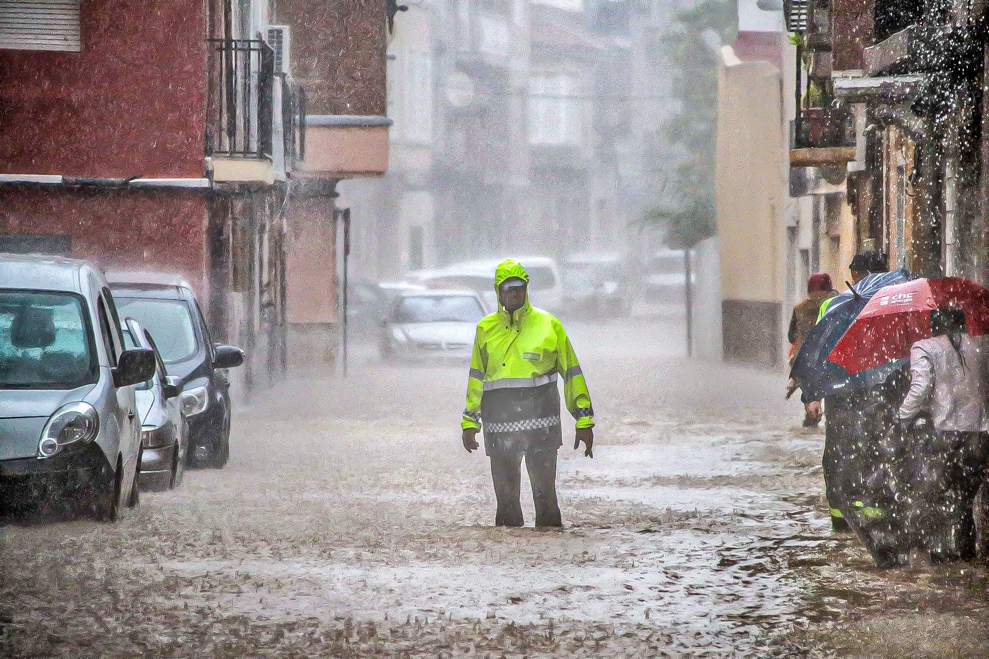 Aquí las imágenes más impactantes de la DANA de septiembre de 2019 por su paso por Orihuela