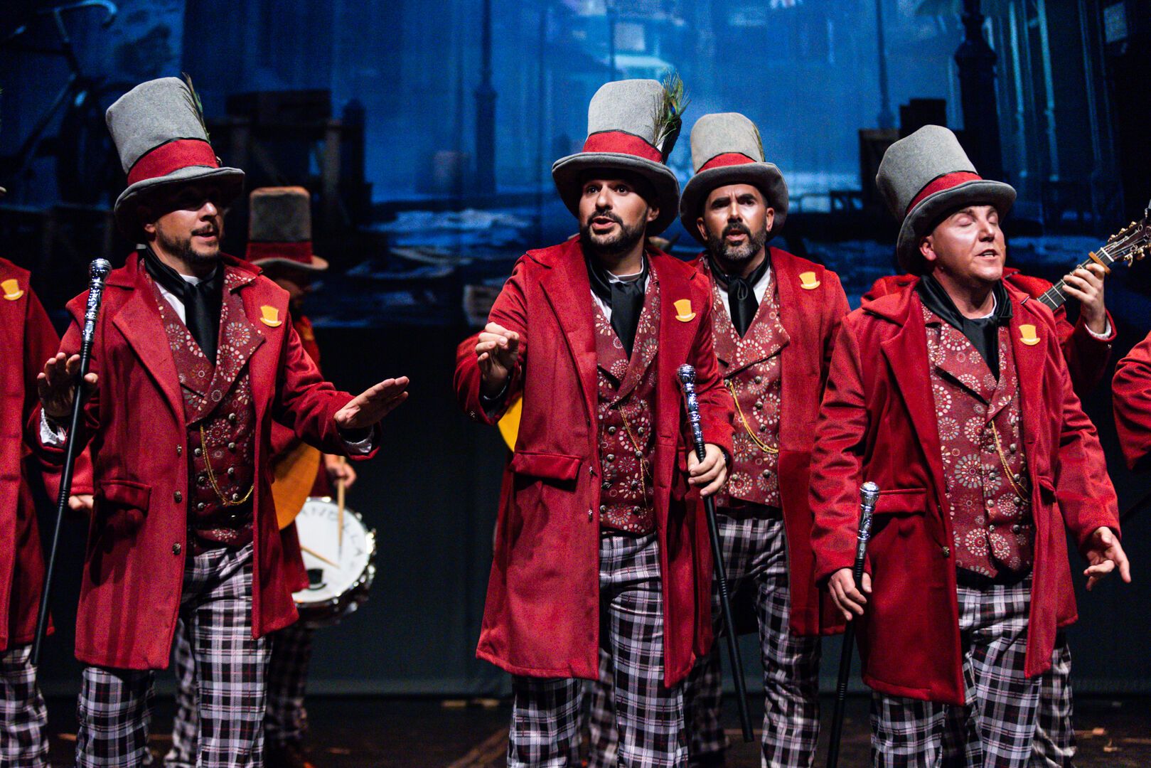 Comparsa. La pandilla. Quinta preliminar. Carnaval 2025