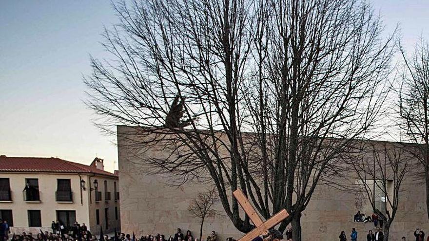 El Nazareno de San Frontis, frente al Consultivo.