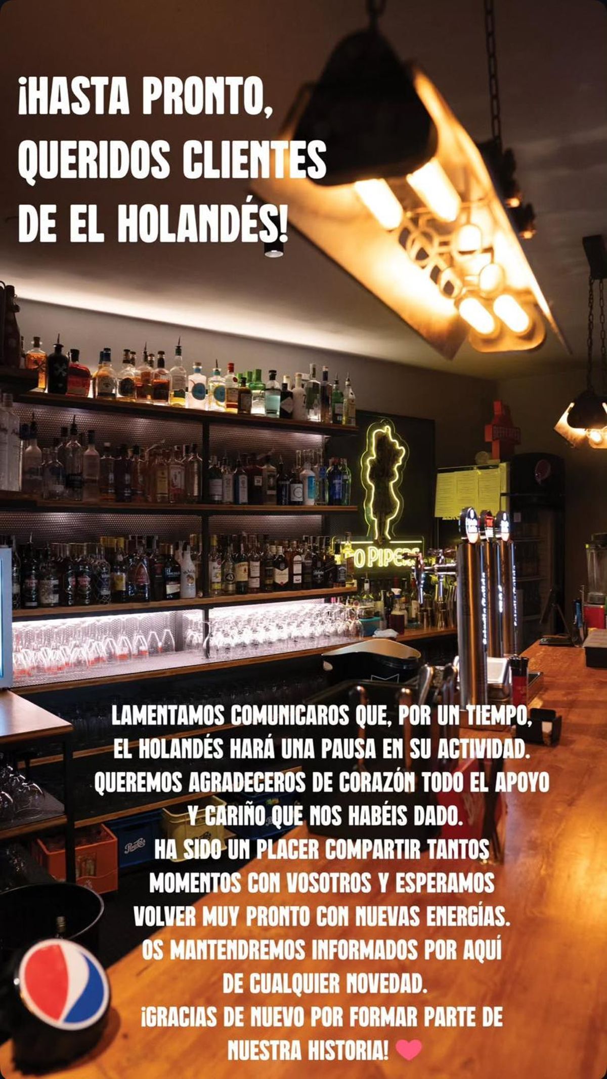 Comunicado de El Holandés