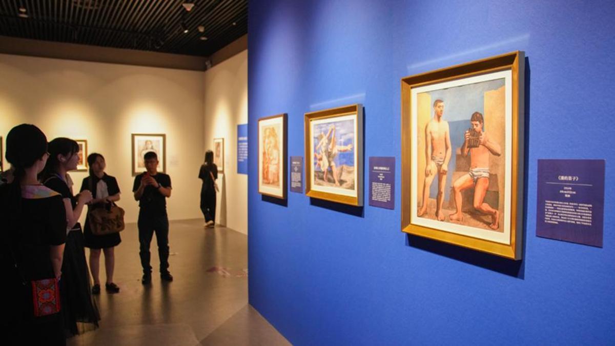 ¨Solo había visto obras de Picasso en libros e Internet, nunca pensé que podría ver estas obras originales en mi ciudad"