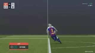 ¡El VAR lo volvió a hacer! Gol anulado a Ferran Torres por un polémico fuera de juego