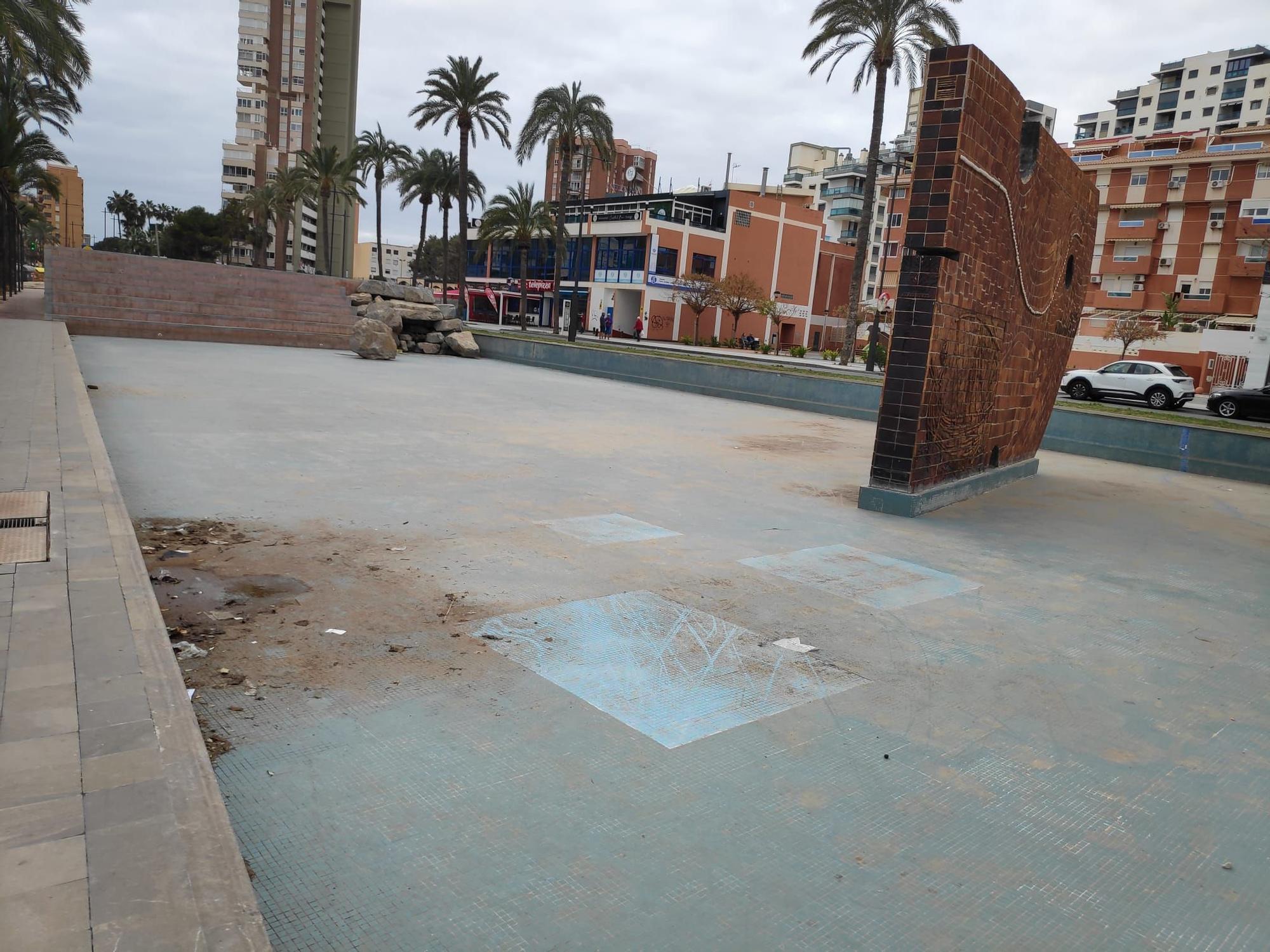 La decadencia del Monumento al Pescador de El Campello