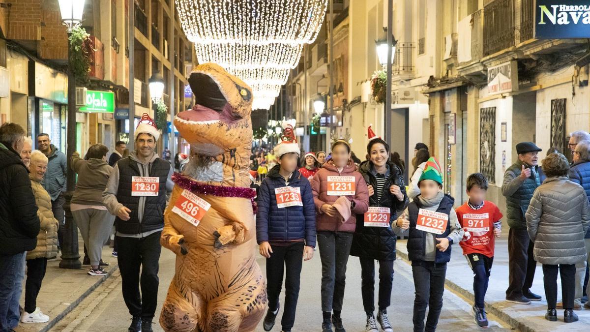 Carrera solidaria San Silvestre en Paterna el año pasado.
