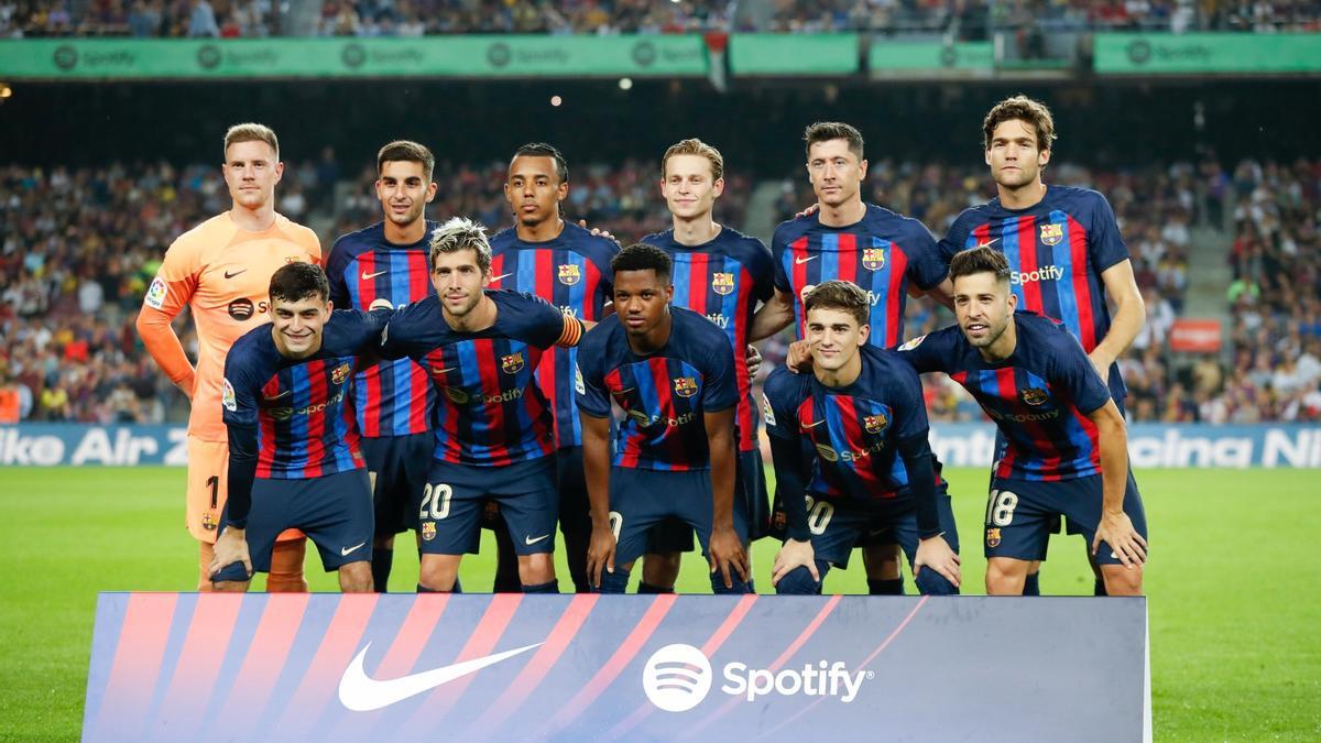 El 1x1 del Barça ante el Villarreal al descanso