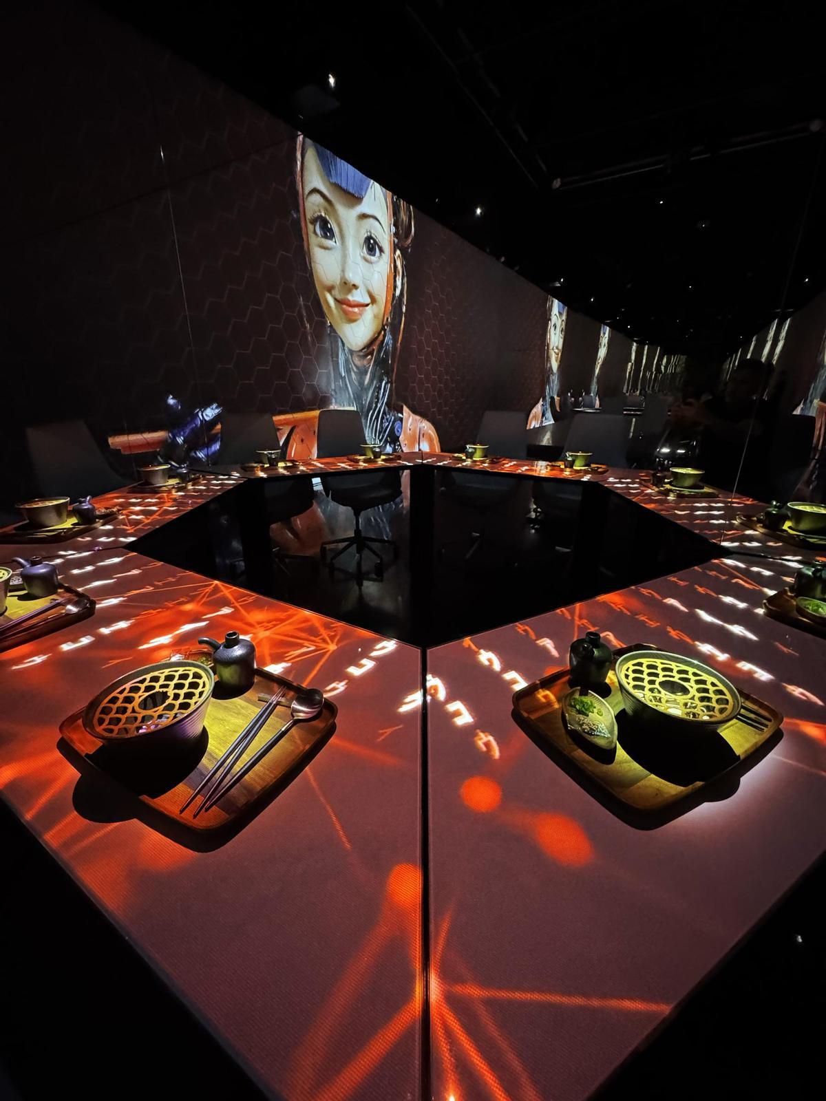 La sala de Sublimotion.