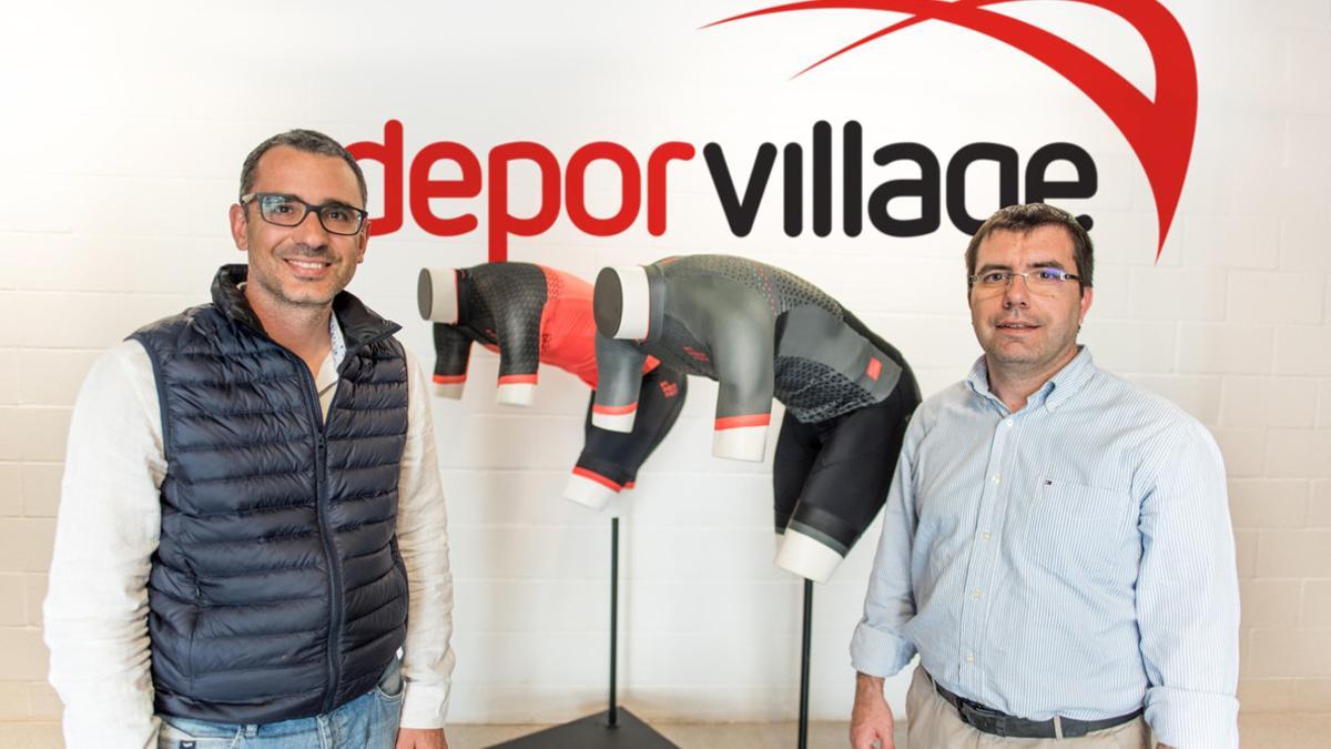 Xavier Pladellorens y Ángel Corcuera., fundadodres de Deporvillage.