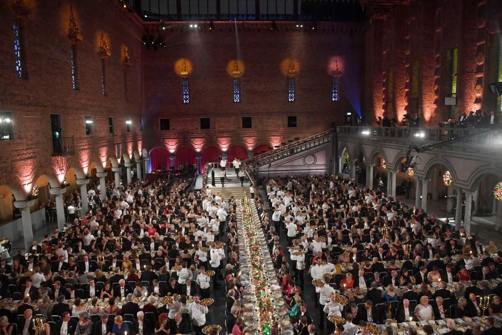 Ceremonia de entrega de los Premios Nobel