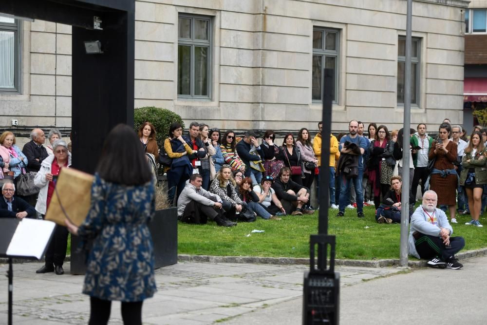 Memoria histórica | Las calles de Pontevedra revivieron ayer la represión del 36 contra las mujeres