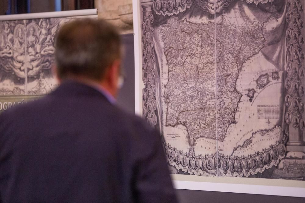 Exposición cartográfica en Capitanía General de València