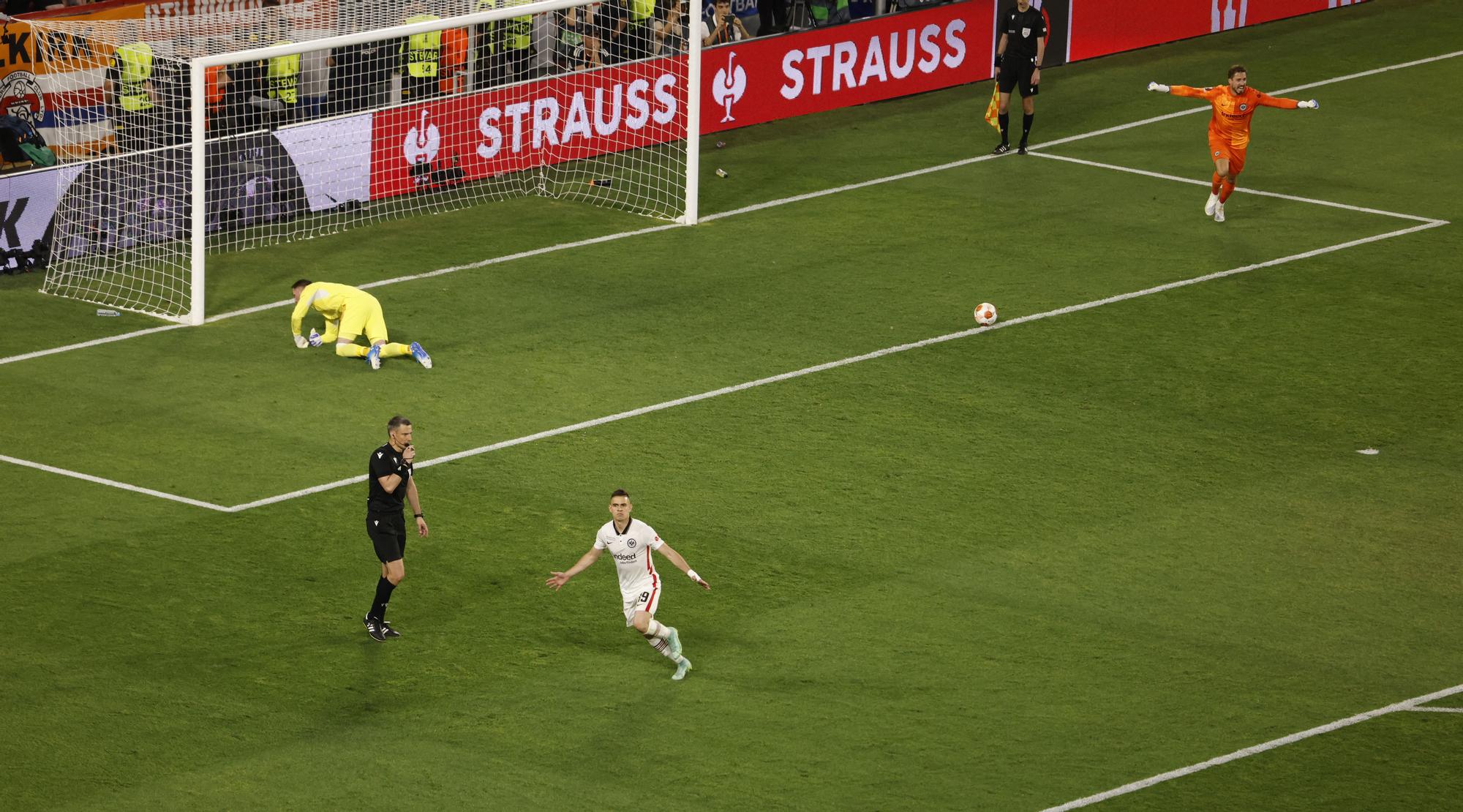 Final de la Europa League: Eintracht - Rangers, en imágenes